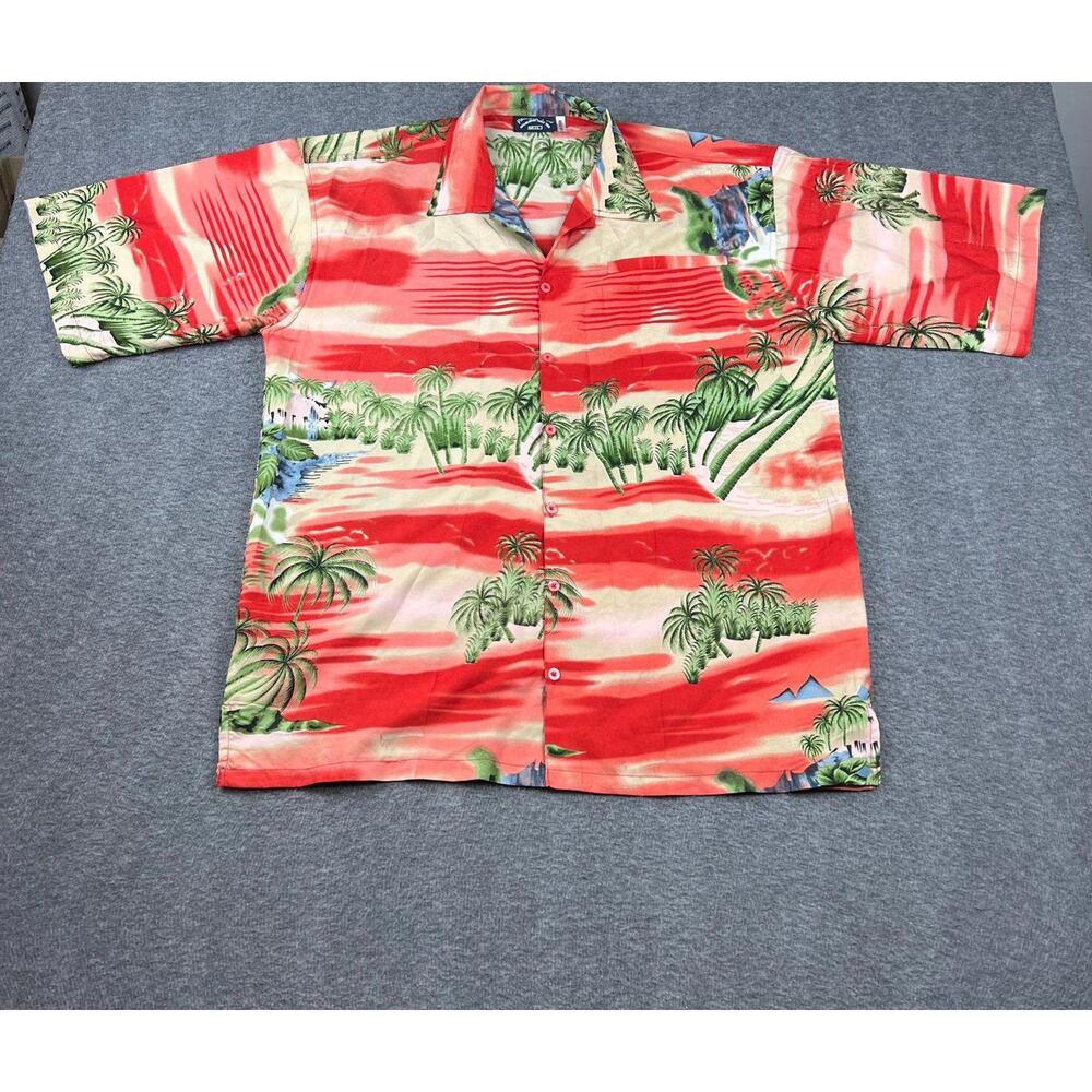 Pacific & Co Men's Hawaiian Shirt by Pacific & Co Size Large